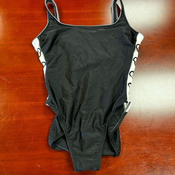 The Disney Catalog Vintage Mickey Sides One Piece Swimsuit w/ tags sz 16 NWT - Picture 1 of 4